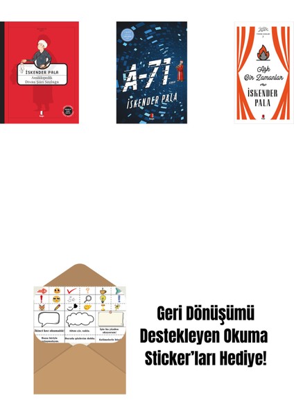 Ansikolopedik Divân Şiiri Sözlüğü (Ciltli) + A-71 + Aşk Bir Zamanlar (Ciltli) + Okuma Sticker'ları