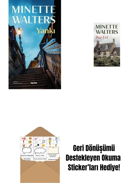 Yankı + Buz Evi + Okuma Sticker'ları