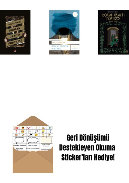 Dorian Gray’in Portresi + Dorian Gray'in Portresi + Dorian Gray'in Portresi + Okuma Sticker'ları