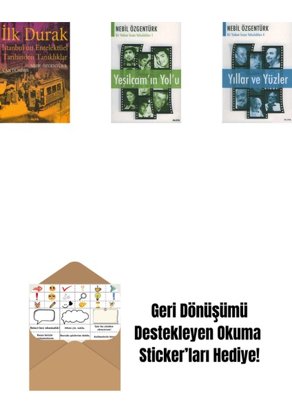 Ilk Durak + Yeşilçam'ın Yol'u + Yıllar ve Yüzler + Okuma Sticker'ları