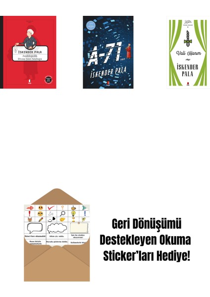 Ansikolopedik Divân Şiiri Sözlüğü (Ciltli) + A-71 + Vali Hanım (Ciltli) + Okuma Sticker'ları