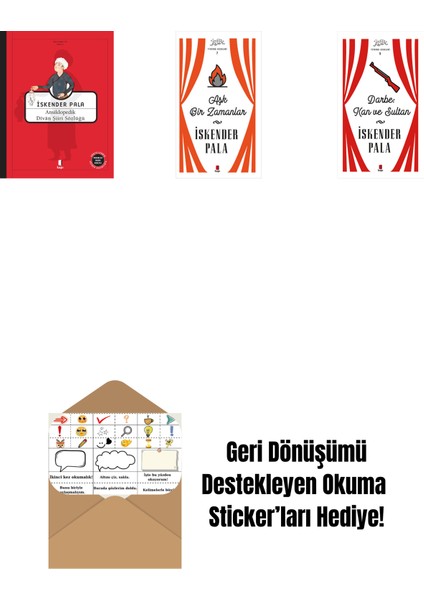Ansikolopedik Divân Şiiri Sözlüğü (Ciltli) + Aşk Bir Zamanlar (Ciltli) + Darbe: Kan ve Sultan (Ciltli) + Okuma Sticker'ları