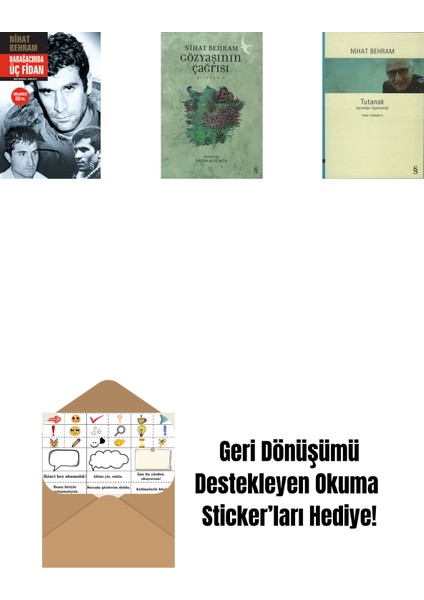 Darağacında Üç Fidan (Ciltli) + Gözyaşının Çağrısı + Tutanak + Okuma Sticker'ları