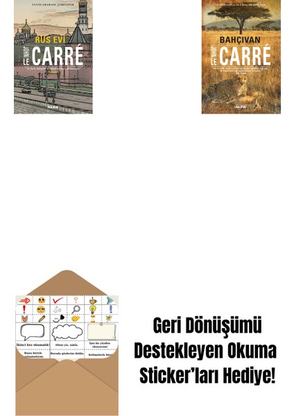 Rus Evi + Bahçıvan + Okuma Sticker'ları