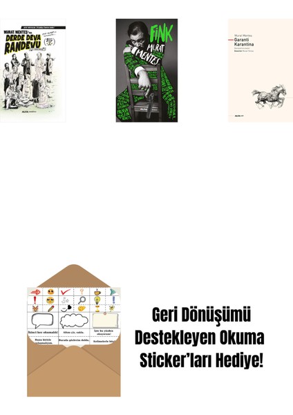 Derde Deva Randevu Süper Cilt-1 (Ciltli) + Fink + Garanti Karantina + Okuma Sticker'ları
