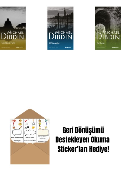Cosi Fan Tutti + Ölü Lagün + Intikam + Okuma Sticker'ları