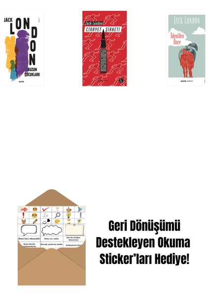 Buzun Çocukları + Cinayet Şirketi + Âdem'den Önce + Okuma Sticker'ları