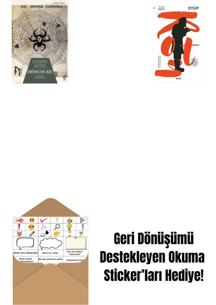 Örümcek Ağı + Eyüp + Okuma Sticker'ları