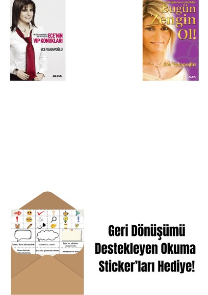 Ece'nin Vıp Konukları + Bugün Zengin Ol ! + Okuma Sticker'ları