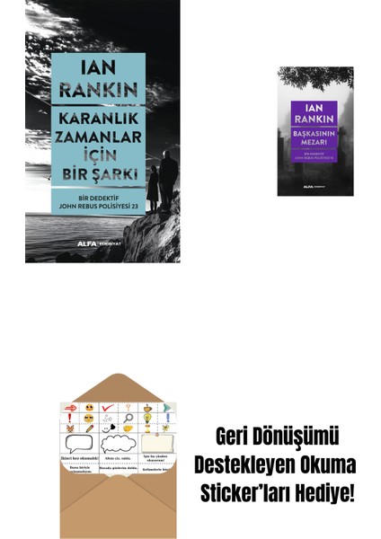Karanlık Zamanlar Için Bir Şarkı + Başkasının Mezarı + Okuma Sticker'ları