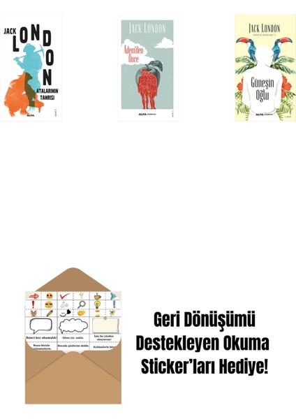 Atalarının Tanrısı + Âdem'den Önce + Güneşin Oğlu + Okuma Sticker'ları