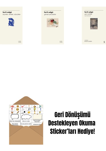 Biçimler, Renkler, Sözcükler + Görsel Yolculuklar + Yeni Cahiller + Okuma Sticker'ları
