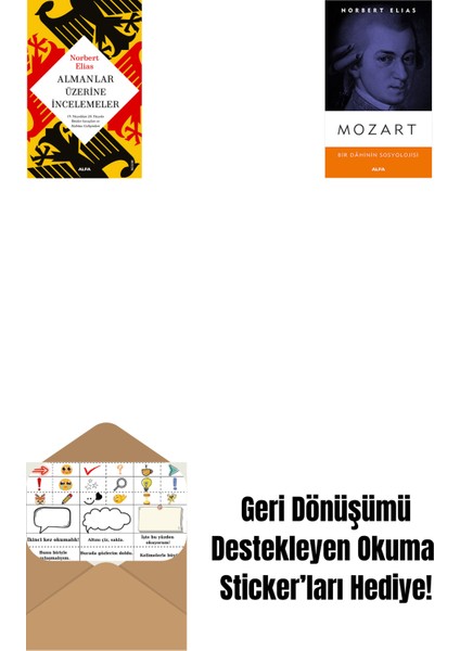 Almanlar Üzerine Incelemeler + Mozart + Okuma Sticker'ları