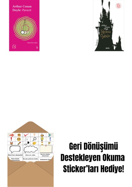 Everest Açıkhava 37 - Parazit + Tekinsiz Öyküler + Okuma Sticker'ları
