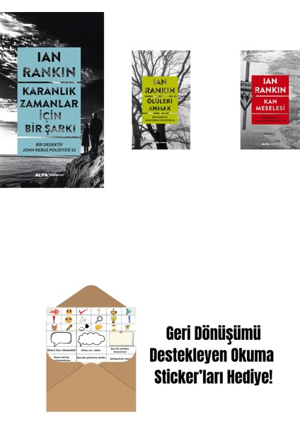 Karanlık Zamanlar Için Bir Şarkı + Ölüleri Anmak + Kan Meselesi + Okuma Sticker'ları