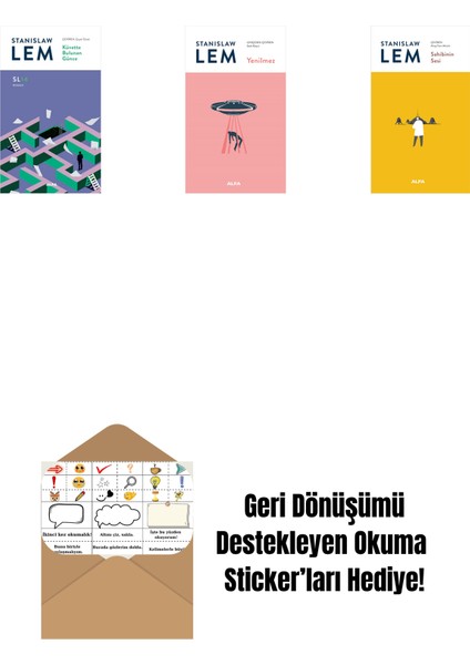 Küvette Bulunan Günce (SL14) + Yenilmez + Sahibinin Sesi + Okuma Sticker'ları