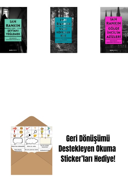 Şeytanı Yeğlemek + Vahşi Köpekler Bile + Gölge Incil'in Azizleri + Okuma Sticker'ları