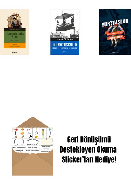Yahudilerin Tarihi - 2 + Iki Rothschild + Yurttaşlar + Okuma Sticker'ları