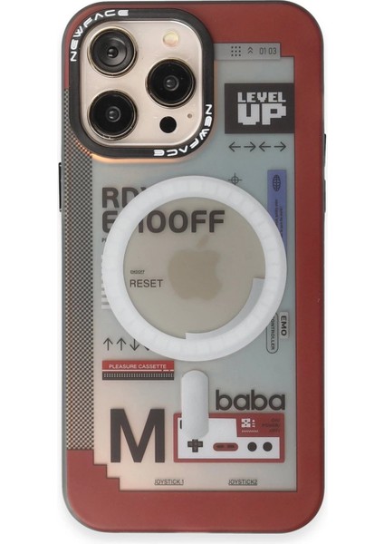 Newface iPhone 13 Pro Max Kılıf Venüs Magneticsafe Desenli Kapak - Venüs - 11