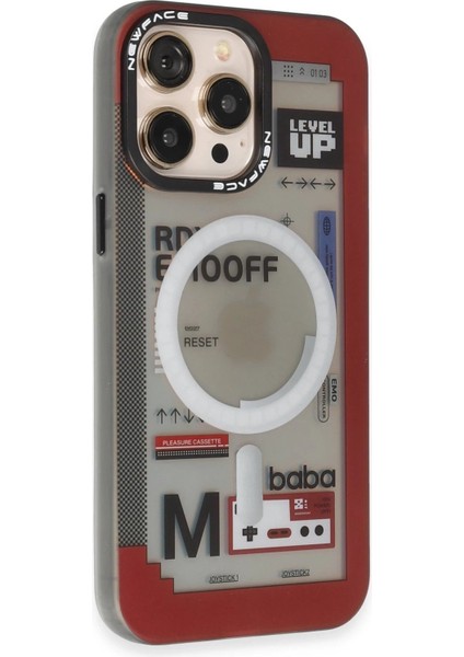 Newface iPhone 13 Pro Max Kılıf Venüs Magneticsafe Desenli Kapak - Venüs - 11