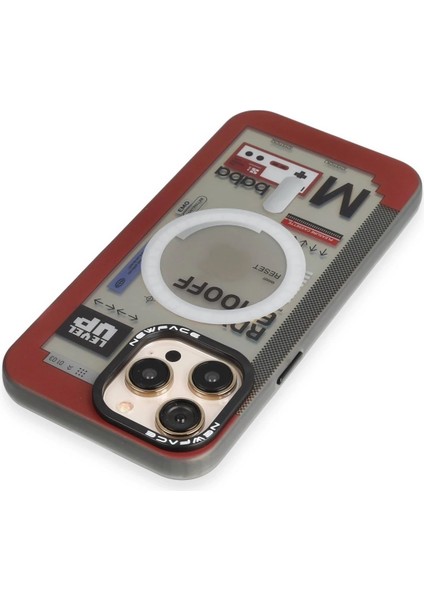 Newface iPhone 13 Pro Max Kılıf Venüs Magneticsafe Desenli Kapak - Venüs - 11