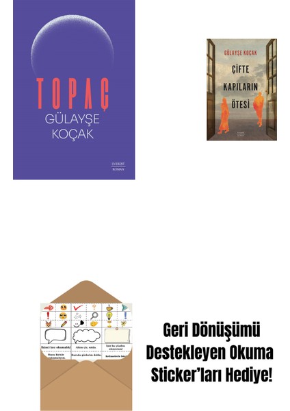 Topaç + Çifte Kapıların Ötesi + Okuma Sticker'ları