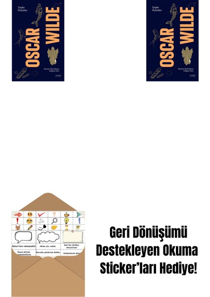 Oscar Wilde - Toplu Öyküler (Ciltli) + Oscar Wilde - Toplu Öyküler + Okuma Sticker'ları