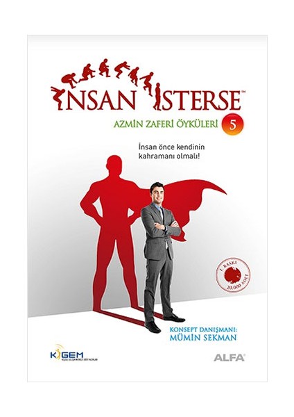 Başarı Düşünürü + Çocuklar Nasıl Başarır 2 + Insan Isterse - Azmin Zaferi Öyküleri 5 + Okuma Sticker'ları