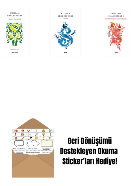 Kuru Gürültü (Ciltli) + Şirret Evcilleşmesi (Ciltli) + Şirret Evcilleşmesi + Okuma Sticker'ları