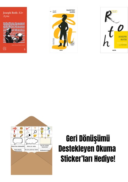 Everest Açıkhava 33 - Kör Ayna + Radetzky Marşı + Savoy Oteli + Okuma Sticker'ları