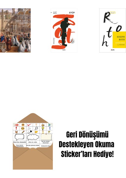 1002. Gece Öyküsü + Eyüp + Savoy Oteli + Okuma Sticker'ları