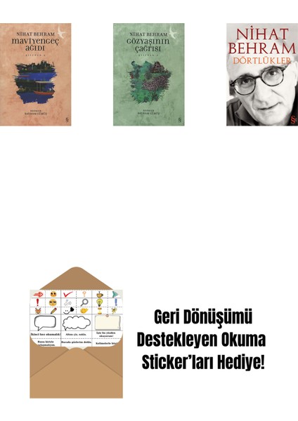 Maviyengeç Ağıdı + Gözyaşının Çağrısı + Dörtlükler + Okuma Sticker'ları