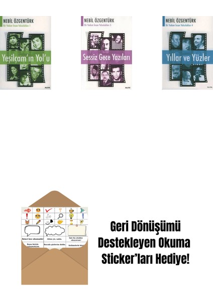 Yeşilçam'ın Yol'u + Sessiz Gece Yazıları + Yıllar ve Yüzler + Okuma Sticker'ları