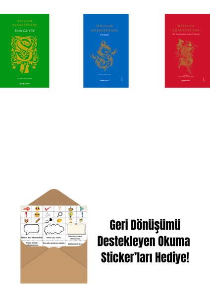 Kuru Gürültü (Ciltli) + Fırtına (Ciltli) + Fırtına + Okuma Sticker'ları