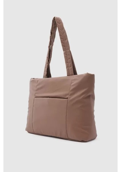 Lüks Tasarım Suni Deri El Omuz Askılı Çanta