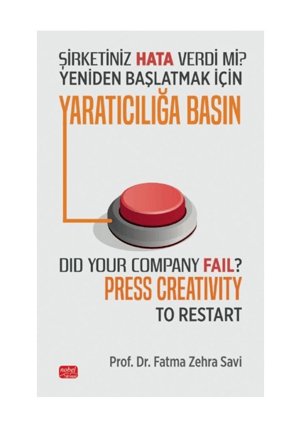 Şirketiniz Hata Verdi Mi? Yeniden Başlatmak Için Yaratıcılığa Basın Did Your Company Fail? Press Creativity To Restart?