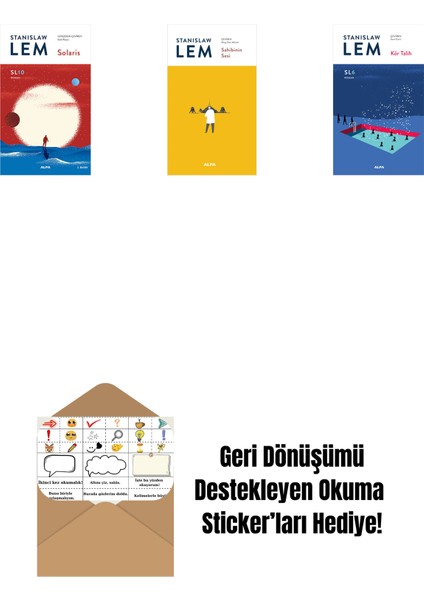 Solaris (SL10) + Sahibinin Sesi + Kör Talih (Sl6) + Okuma Sticker'ları