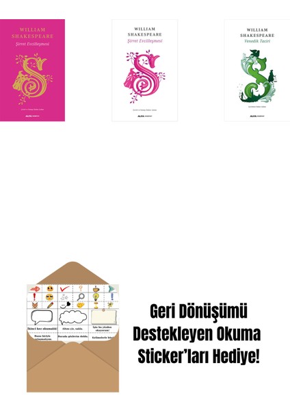 Şirret Evcilleşmesi (Ciltli) + Şirret Evcilleşmesi + Fırtına (Ciltli) + Okuma Sticker'ları
