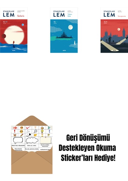 Solaris (SL10) + Yukarı Kale (SL11) + Soruşturma (Sl9) + Okuma Sticker'ları