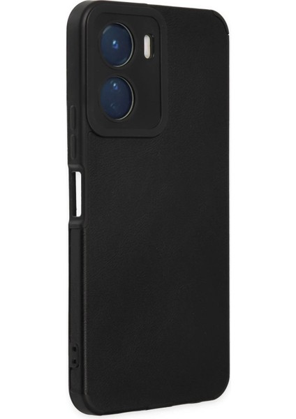 Newface Vivo Y16 Kılıf Loop Deri Silikon - Siyah fiyatları