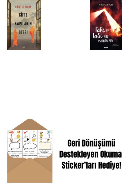 Çifte Kapıların Ötesi + Fare ve Lasi'nin Maceraları + Okuma Sticker'ları