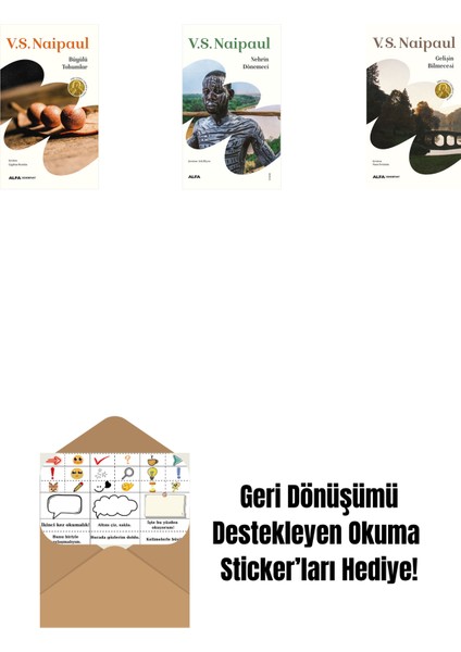 Yarım Hayat + Nehrin Dönemeci + Gelişin Bilmecesi + Okuma Sticker'ları