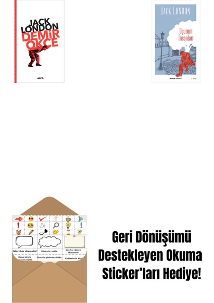Demir Ökçe + Uçurum Insanları + Okuma Sticker'ları