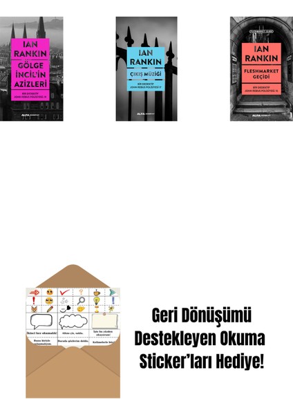 Gölge Incil'in Azizleri + Çıkış Müziği + Fleshmarket Geçidi + Okuma Sticker'ları