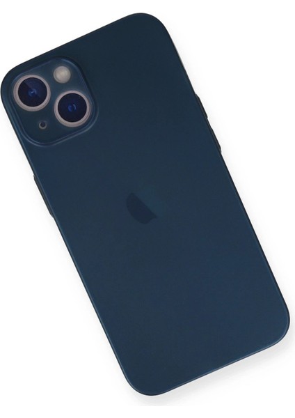 Newface iPhone 14 Plus Kılıf Pp Ultra Ince Kapak - Mavi