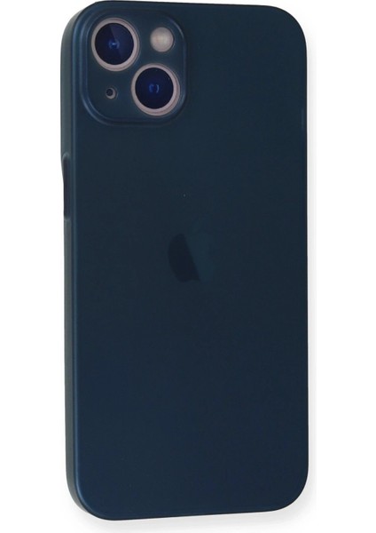 Newface iPhone 14 Plus Kılıf Pp Ultra Ince Kapak - Mavi