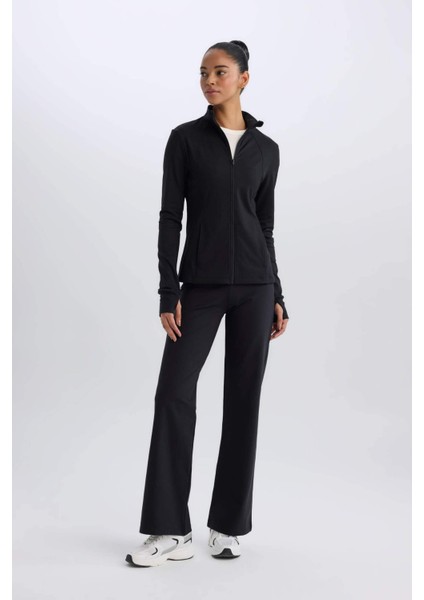Fit Standart Fit Eşofman Alı Geniş Bol Paça Standart Boy Skuba Dalgıç Kumaş A0566AX25SP