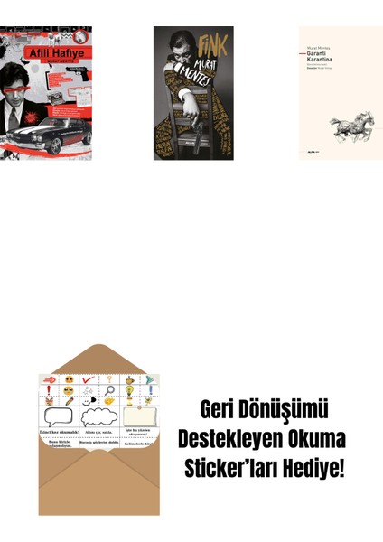 Afili Hafiye + Fink (Ciltli) + Garanti Karantina + Okuma Sticker'ları