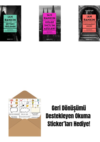 Şeytanı Yeğlemek + Gölge Incil'in Azizleri + Fleshmarket Geçidi + Okuma Sticker'ları