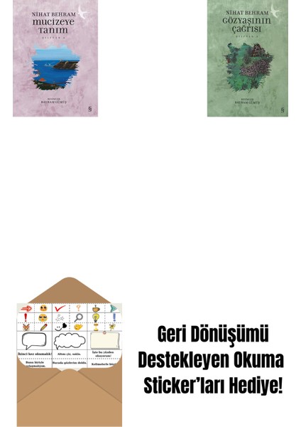 Mucizeye Tanım + Gözyaşının Çağrısı + Okuma Sticker'ları